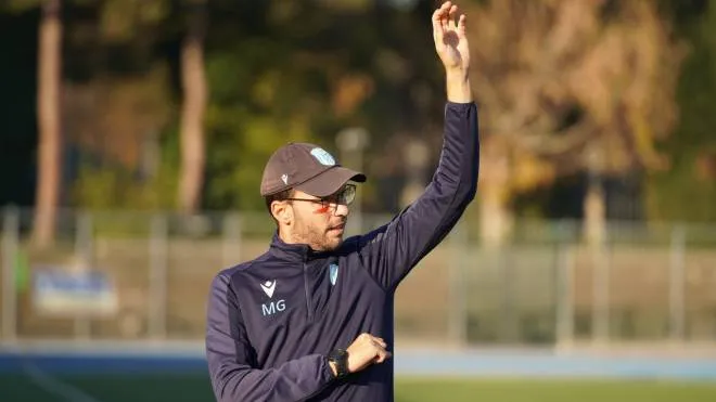 L’allenatore dello United Riccione, Mattia Gori, alla prima stagione in biancazzurro