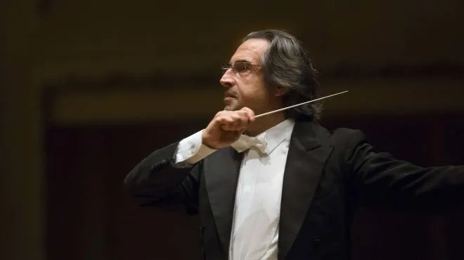 Il maestro e direttore d’orchestra Riccardo Muti