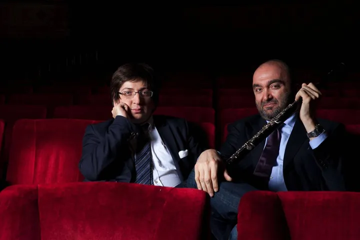 Ramin Bahrami e Massimo Mercelli. , due grandi protagonisti