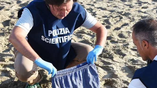 Rimini 26-08-2017 - Aggressione stupro coppia polacchi spiaggia bagno 130 Rimini. © Manuel Migliorini  Adriapress