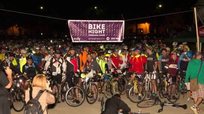 Bike Night 2018, la partenza da Ferrara