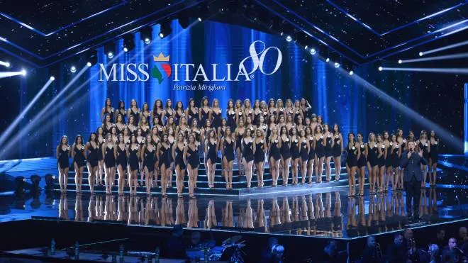 Foto Rasero/ Guberti / LaPresse
06-09-2019 Jesolo (Ve)
Finale Miss Italia 80 - 80esima edizione
In foto: le 80 finaliste

Photo Rasero/ Guberti / LaPresse
06-09-2019 Jesolo ( Ve)
Tv Show Miss Italia 80
In the photo:the last 80