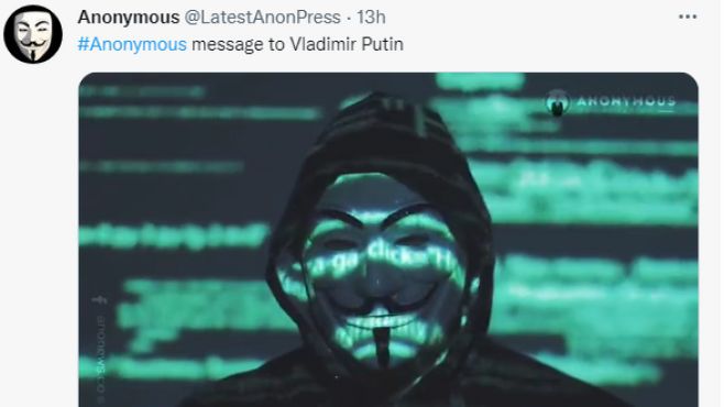 Il video di Anonymous