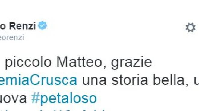 I complimenti di Matteo Renzi al piccolo studente ferrarese 