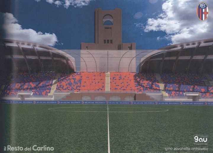 Il nuovo stadio avrà la copertura totale di curve e tribune, ma salvando la Torre di Maratona