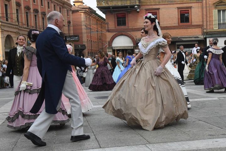 La magia del Gran Ballo dell'Ottocento (foto Schicchi)