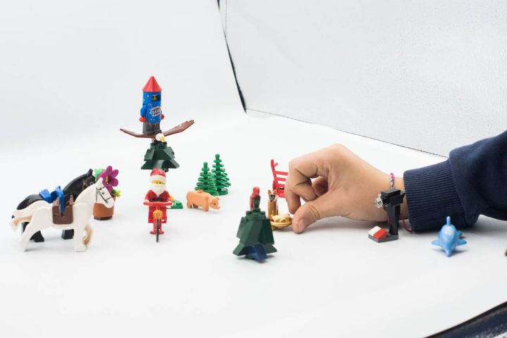 L'esposizione di opere realizzate con i Lego al nuovo Palanord di Parco Nord