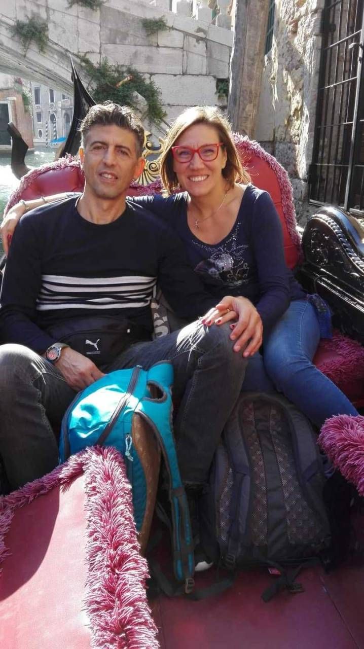 Gianluca Carotti, 47 anni, e la compagna Elisa Del Vicario, 40: sono le due vittime del terribile incidente