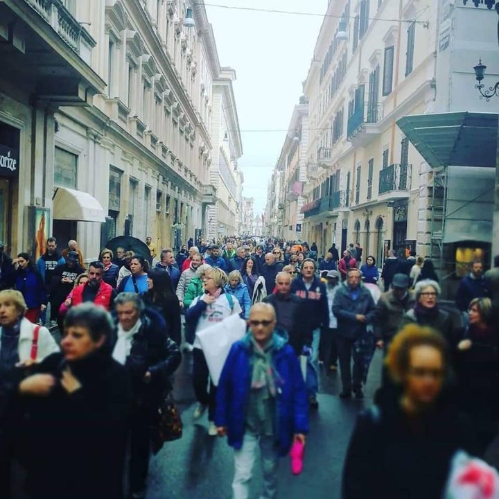 La manifestazione dei terremotati a Roma