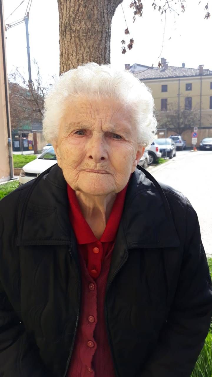 Marta Goldoni, 84 anni, una delle vittime dell'incendio