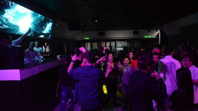 Una festa in discoteca un po’ diversa dal solito (foto Frasca)