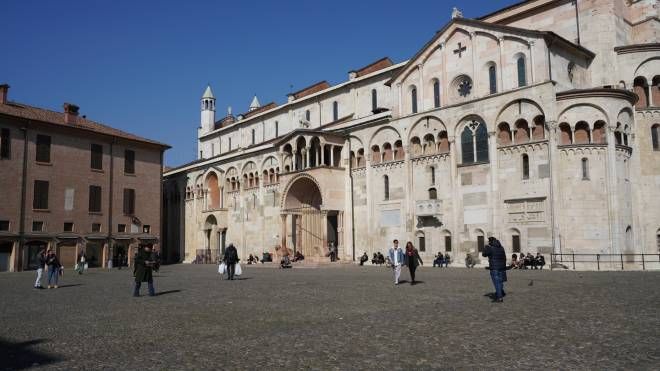 Modena, piazza Grande (foto Fiocchi)