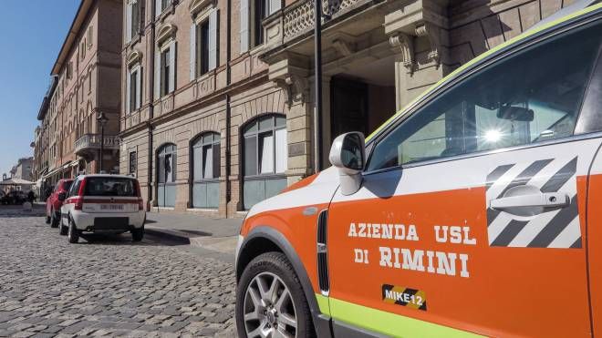 Rimini, emergenza Coronavirus (foto Petrangeli)