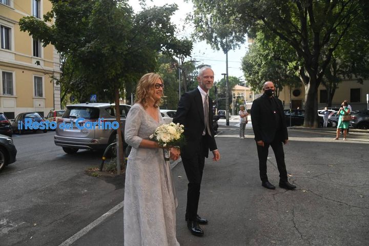 Dopo le nozze ricevimento per 150 invitati sui colli bolognesi (foto Schicchi)