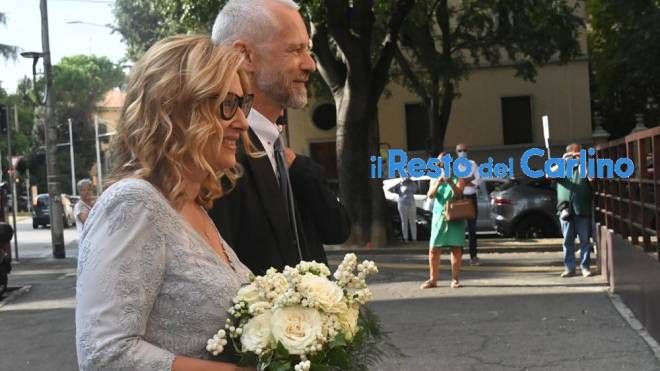 Nicoetta Mantovani e Alberto Tinarelli si sono sposati il 20 settembre 2020 (foto Schicchi)
