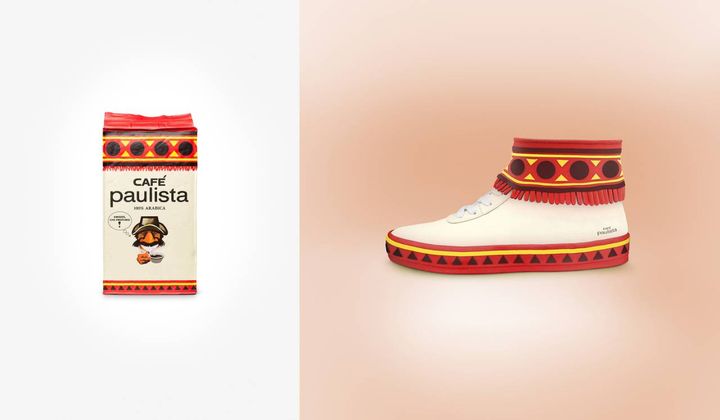 Sneaker customizzate con brand dal sapore di storia e senilità: Cafè Paulista