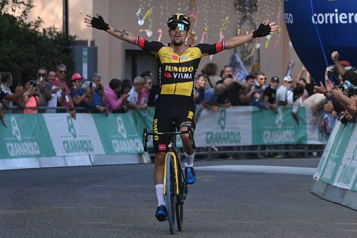 Primoz Roglic vince il Giro dell'Emilia (foto Schicchi)