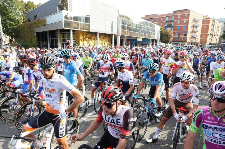 Grande giornata per gli appassionati di ciclismo (foto Schicchi)