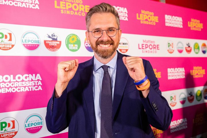 Bologna, Lepore sindaco al primo turno (foto Schicchi)