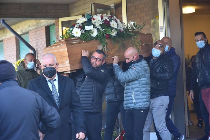 I funerali di Salvatore Silipo (foto Artioli)