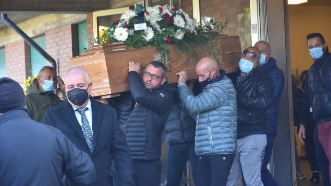I funerali di Salvatore Silipo (foto Artioli)