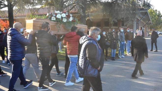 Il funerale di Salvatore Silipo (foto Artioli)