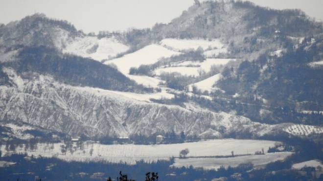 Sulle pirme colline sono caduti dai 5 ai 10 centimetri di neve (Scardovi)