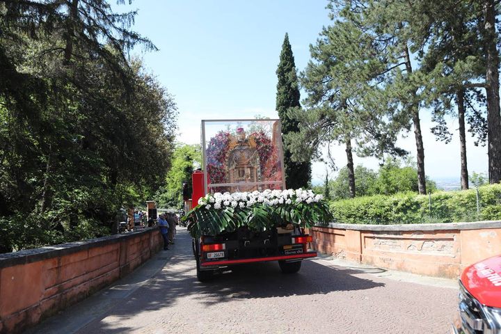 Madonna di San Luca Bologna 2022, la Vergine scende in città (foto Schicchi)