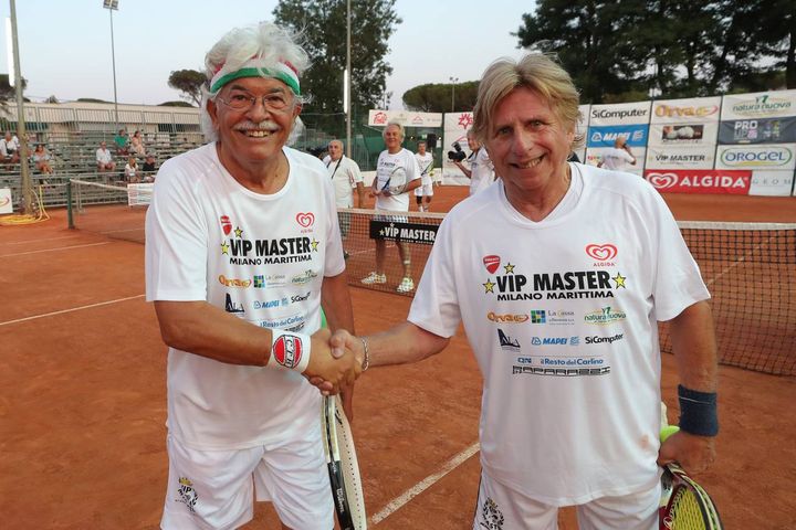 Antonio Razzi e Paolo Mengoli (foto Zani)