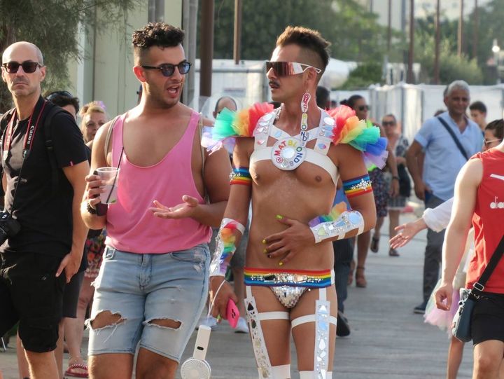 Il Gay pride di Rimini
(foto Petrangeli)