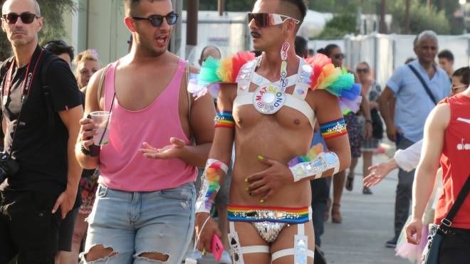 Il Gay pride di Rimini
(foto Petrangeli)