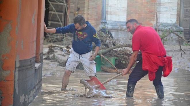 Alluvione a Cantiano (foto Toni)