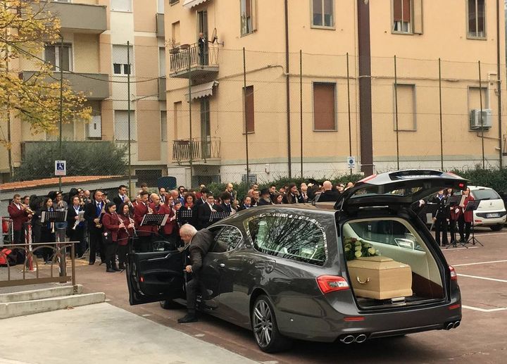 Il funerale di Mara Angelini (foto Toni)
