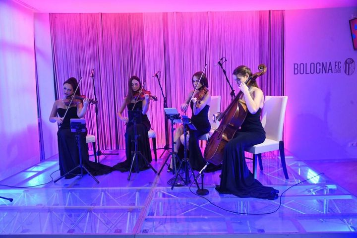 Il quartetto d'archi Krystal Quartet (foto dal sito Bfc)