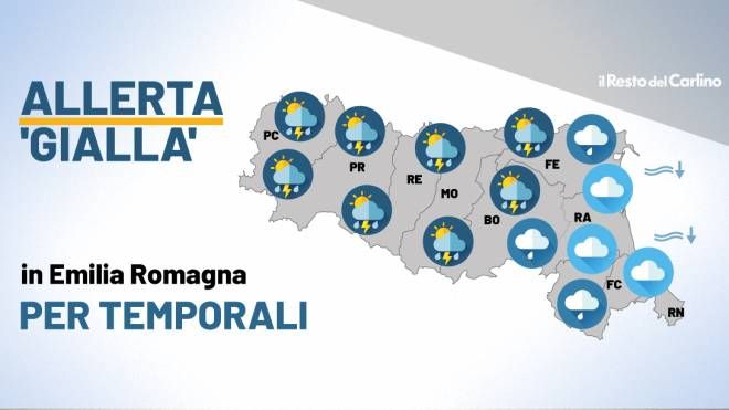 Il meteo di oggi 28 giugno 2022 in Emilia Romagna: temporali nel pomeriggio