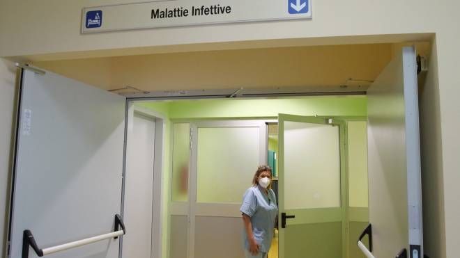 Un reparto di malattie infettive, foto generica