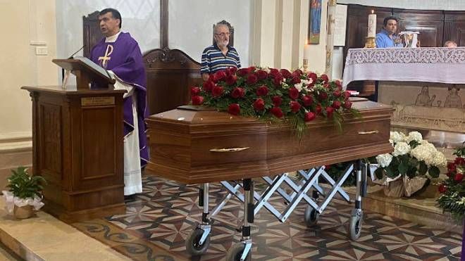 I funerali di Luciano Cottafavi
