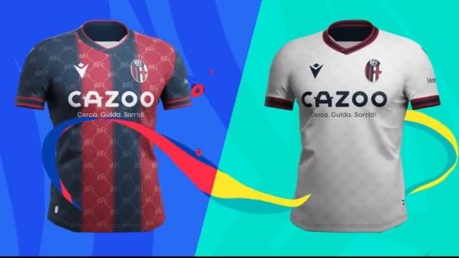 Ecco le nuove maglie del Bologna per stagione 2022-2023