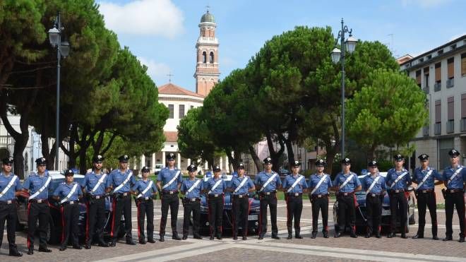 I nuovi carabinieri assegnati a Rovigo 