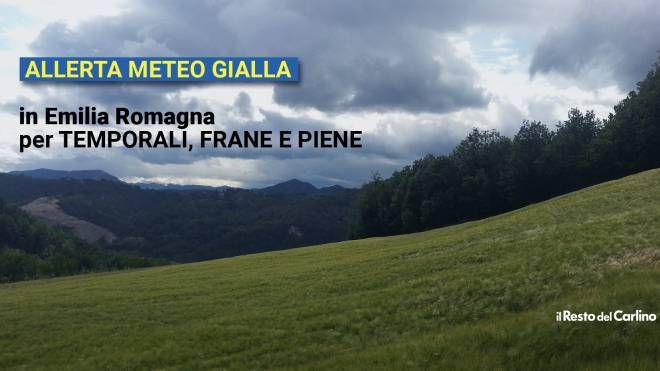 Allerta meteo gialla in Emilia Romagna per sabato 24 settembre