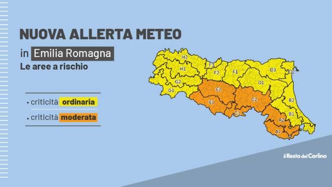 Nuova allerta meteo: temporali e frane in Emilia Romagna