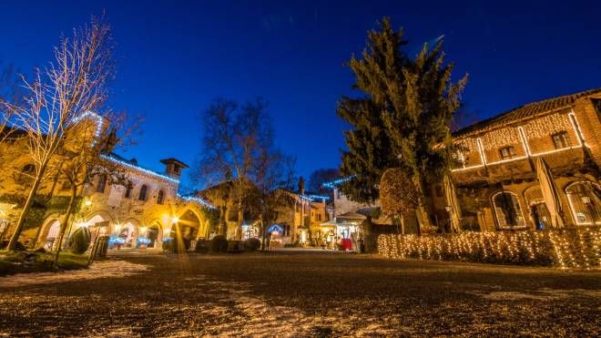I mercatini di Natale nel borgo di Grazzano Visconti (Pc)